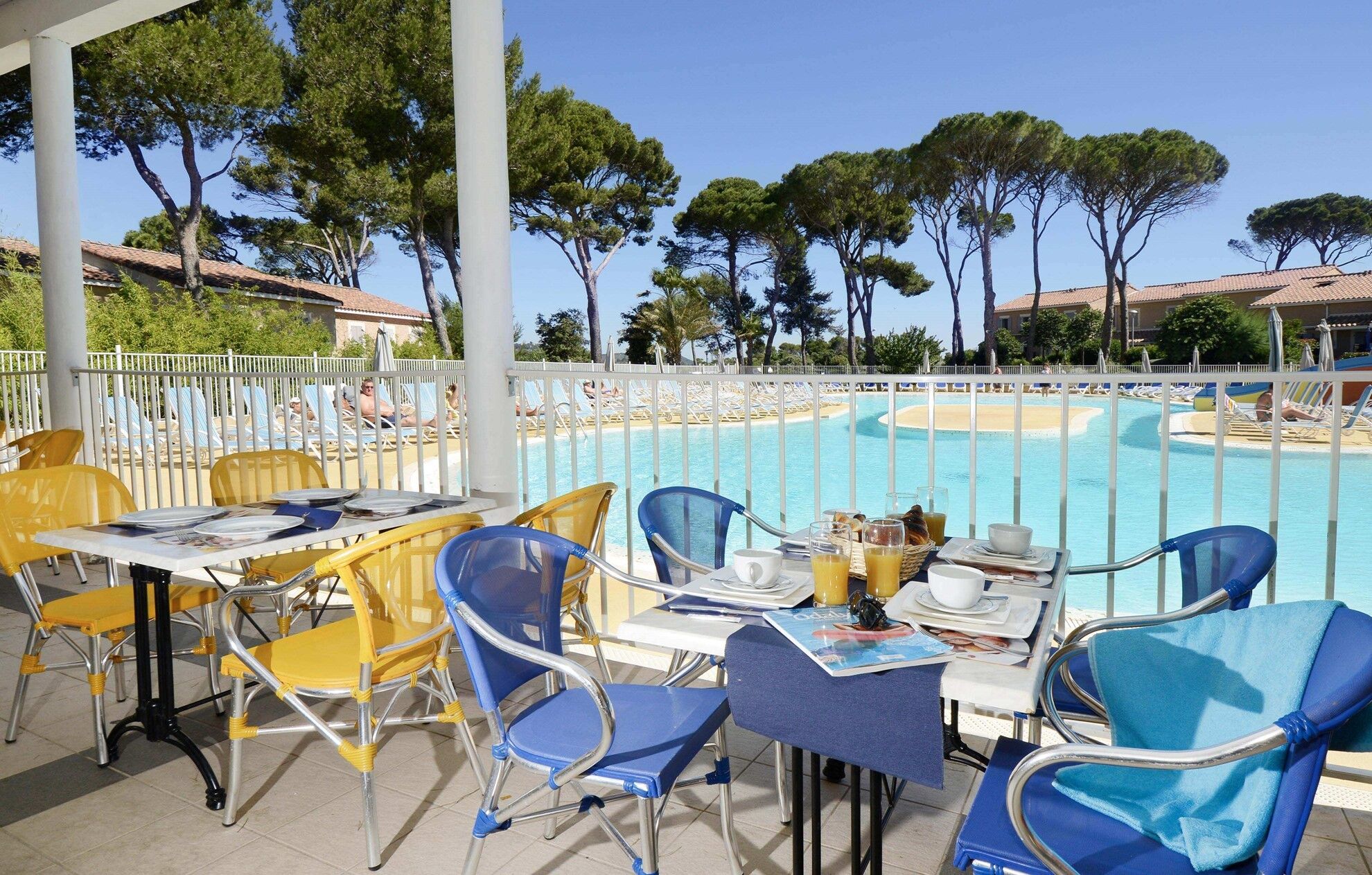 Calvisson Maisonnette Confort 6 Le Mas des Vignes in Calvisson -6 personen