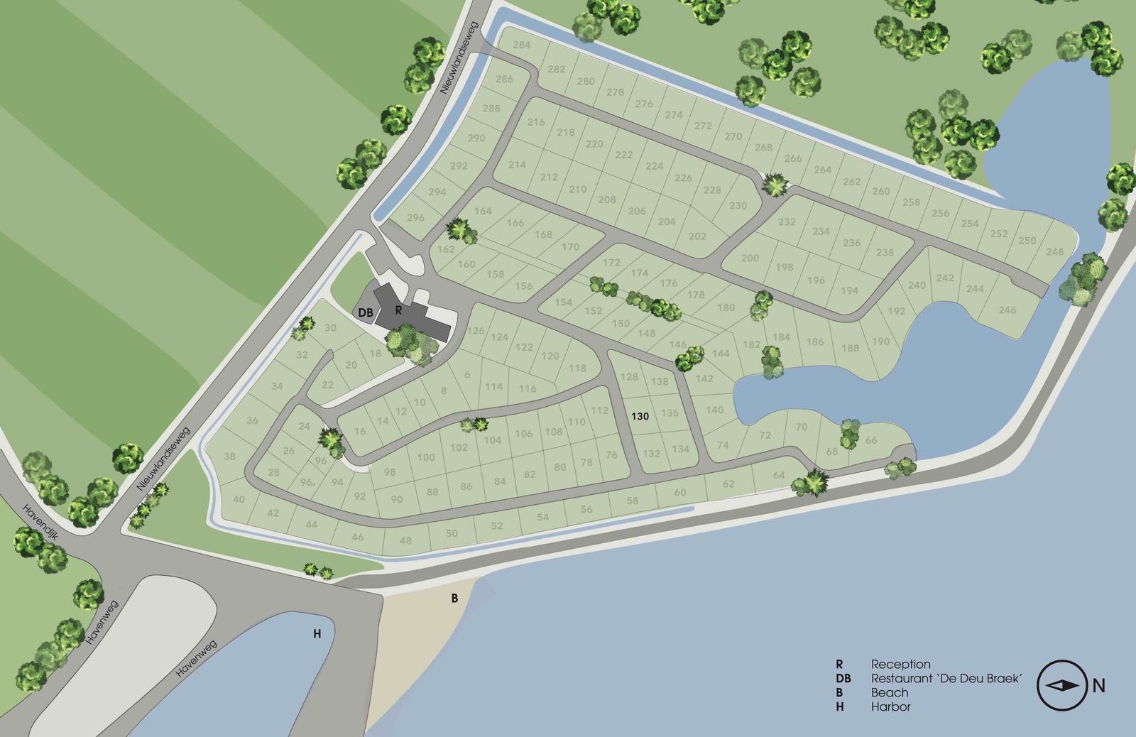 Chalet 130 in Sint Annaland -4 personen