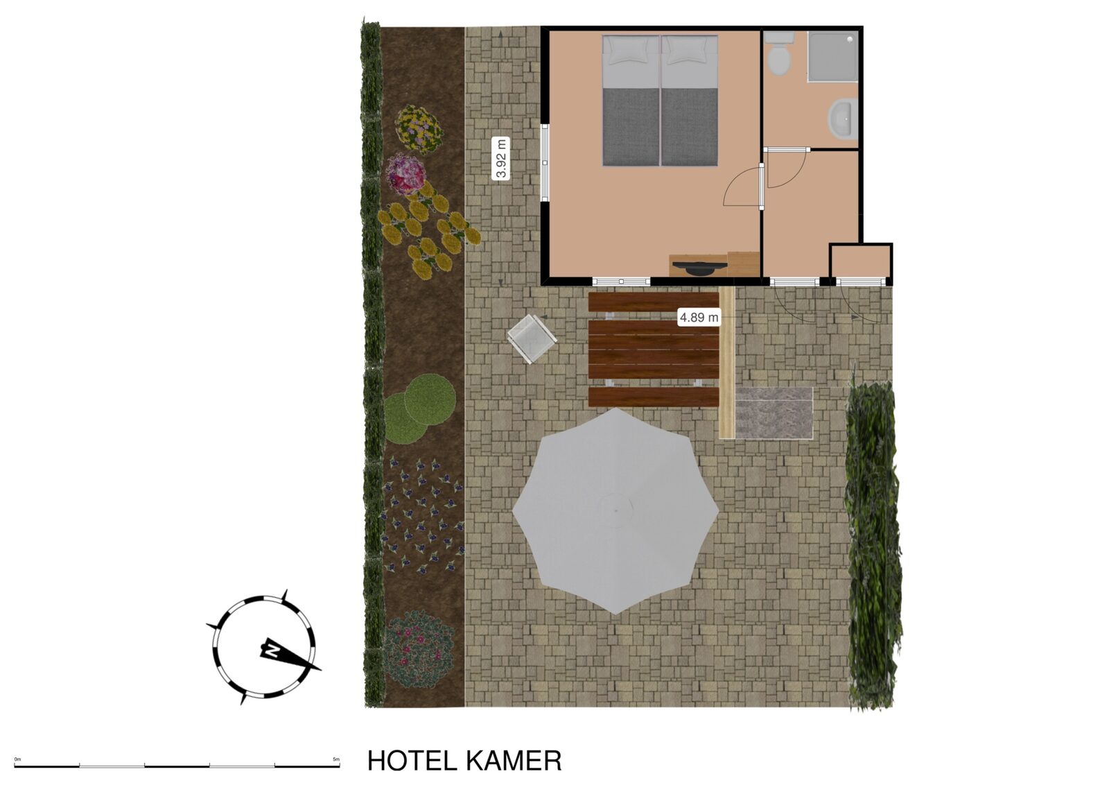 Hotel Terra Mare - Standard room in Sint Annaland -2 personen