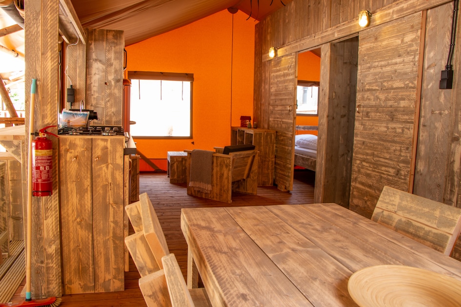 Safaritent 6 in Vlissingen -6 personen