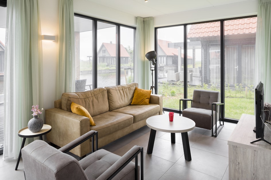 Watervilla 4 in Ossenzijl -4 personen