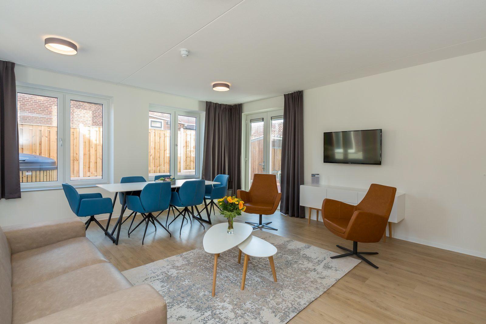 Luxury apartment 6 people Pet friendly in Zoutelande -6 personen