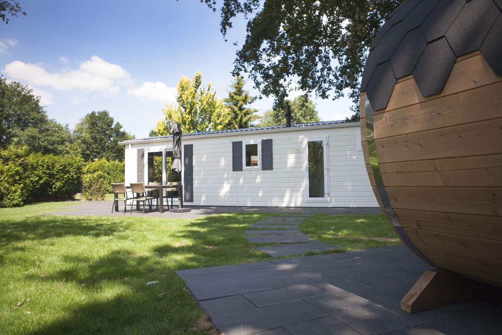 4-persoons chalet met wellness op park in Voorthuizen Veluwe in Voorthuizen - Max. 4 personen