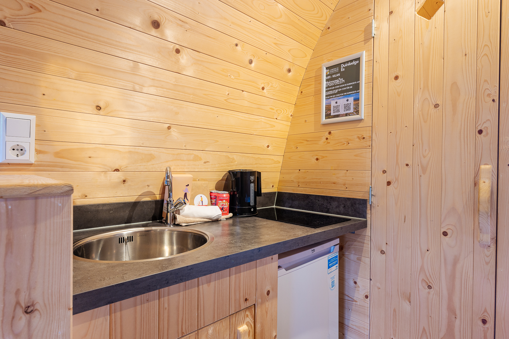 Duinhoeve Duinlodges 2 pers (huisdiervriendelijk) in Burgh Haamstede -2 personen