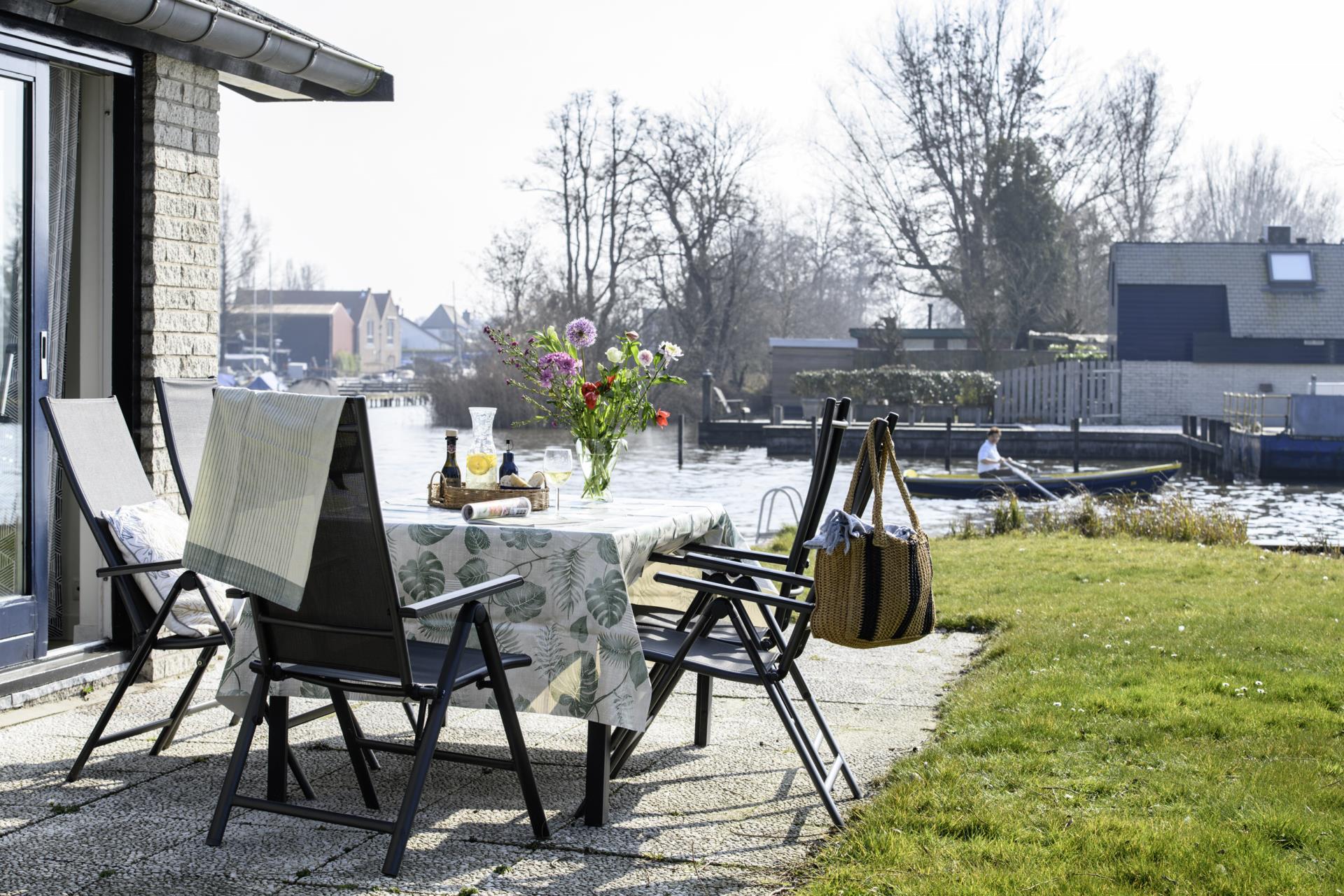 Bungalow op eiland in Loosdrecht -6 personen