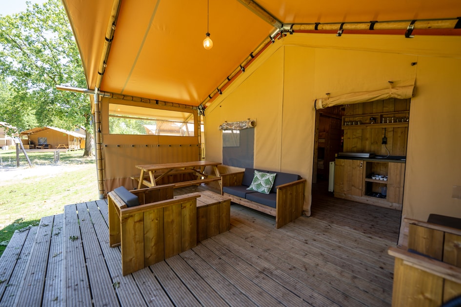 Safaritent 6 in Borger -6 personen