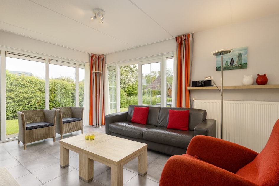 Wellness Wetterbungalow 6 in Eernewoude -6 personen