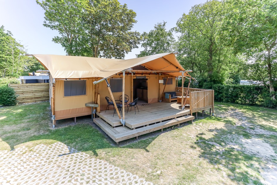 Safaritent 8 in Vrouwenpolder -8 personen