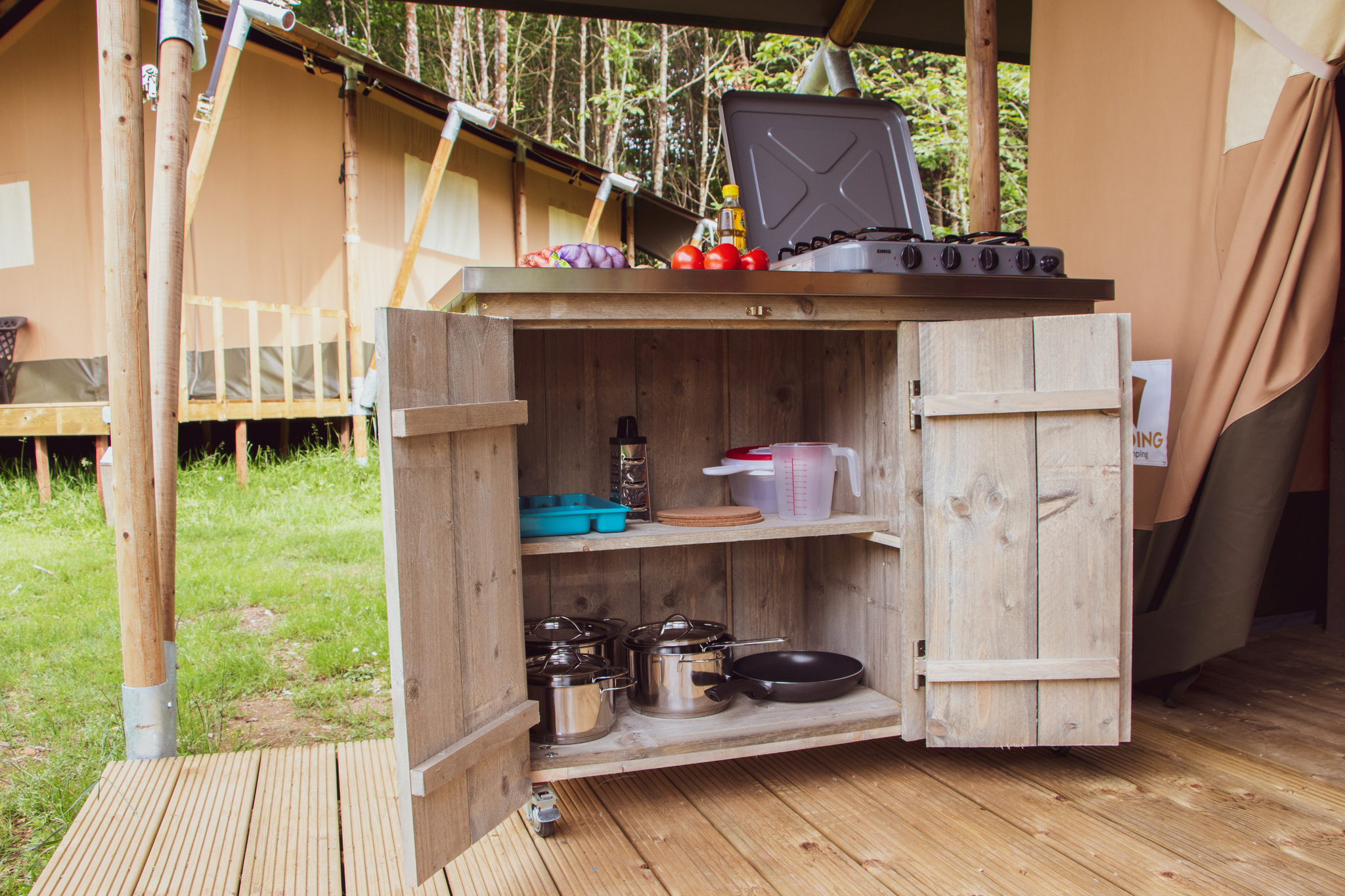 Safari Tent Comfort | 6 persons in Lathum -6 personen