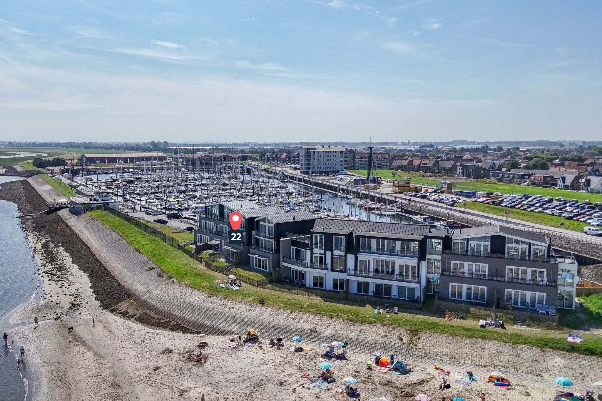 Apt. VM - Havenweg 8-22 S-Annala(Oostr) in Sint-Annaland -4 personen