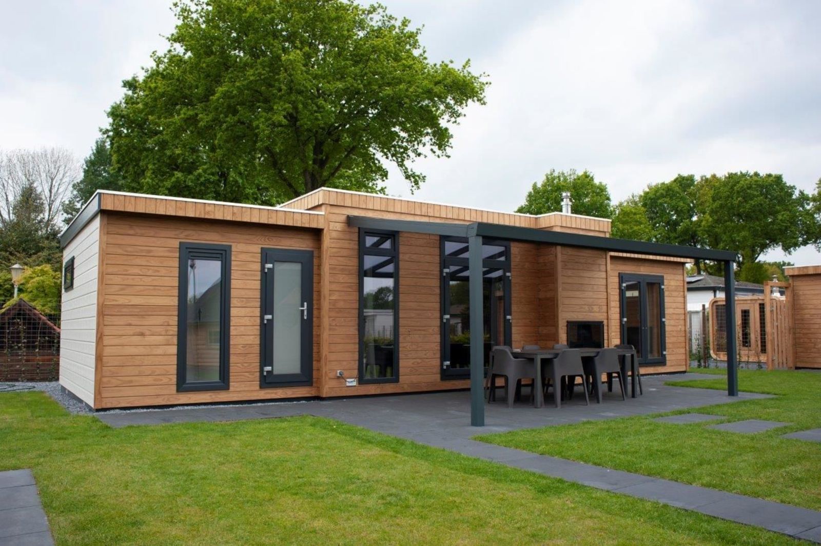 Luxe 6-persoons chalet met sauna en gashaard in voorthuizen in Voorthuizen - Max. 6 personen
