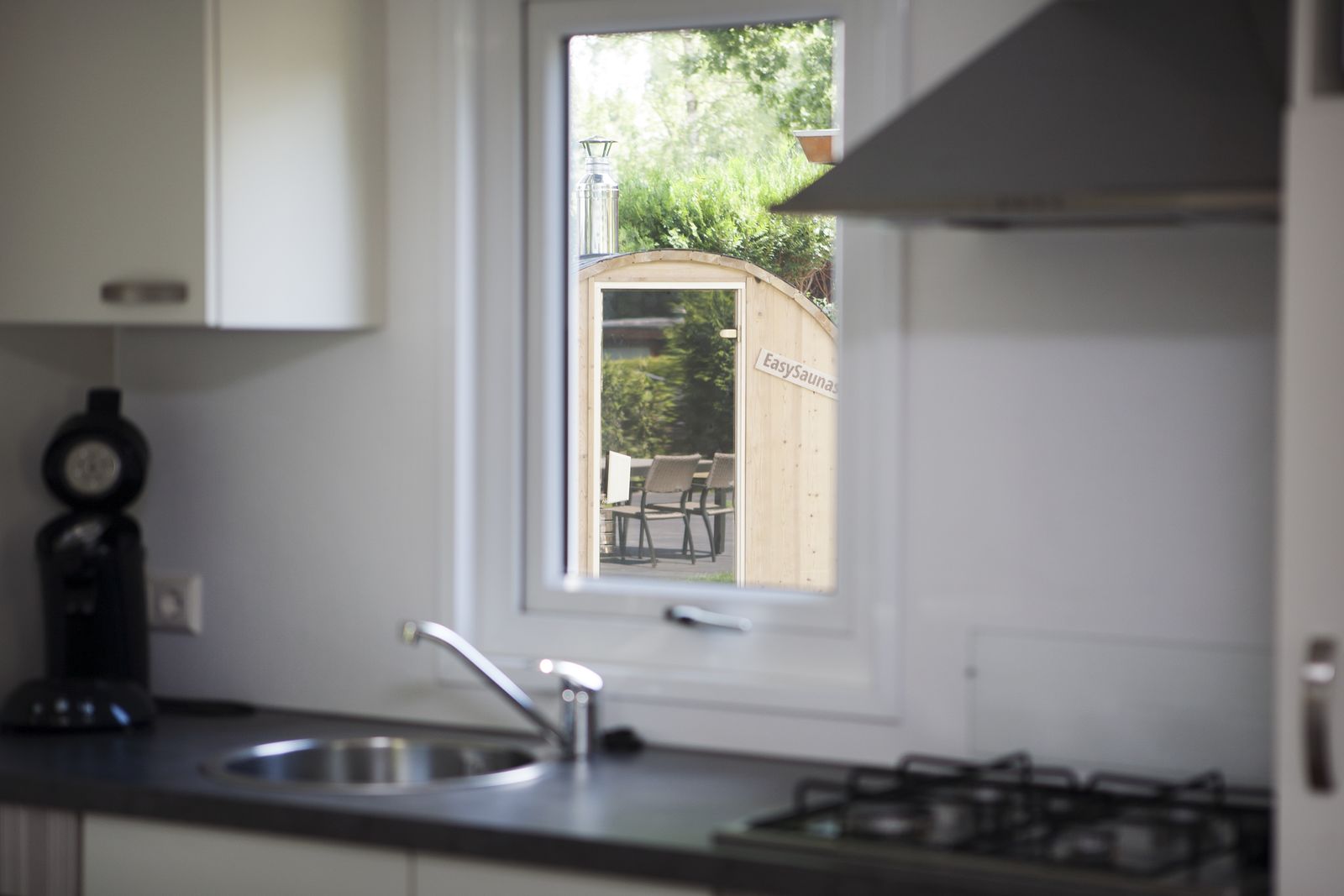 Veluwe lodge for four people with private sauna in Voorthuizen -4 personen